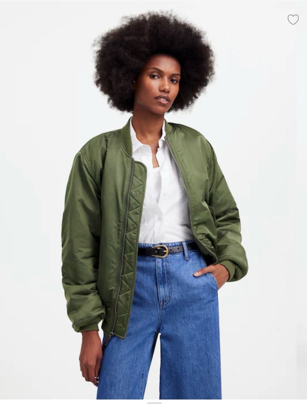 Madewell x Alpha Industries MA-I Flight Jacket